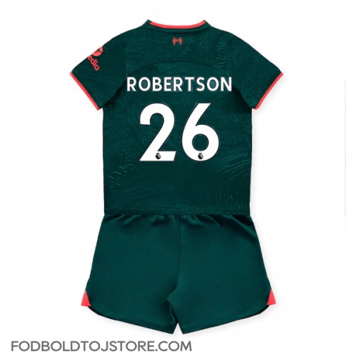 Liverpool Andrew Robertson #26 Tredje sæt Børn 2022-23 Kortærmet (+ Korte bukser)